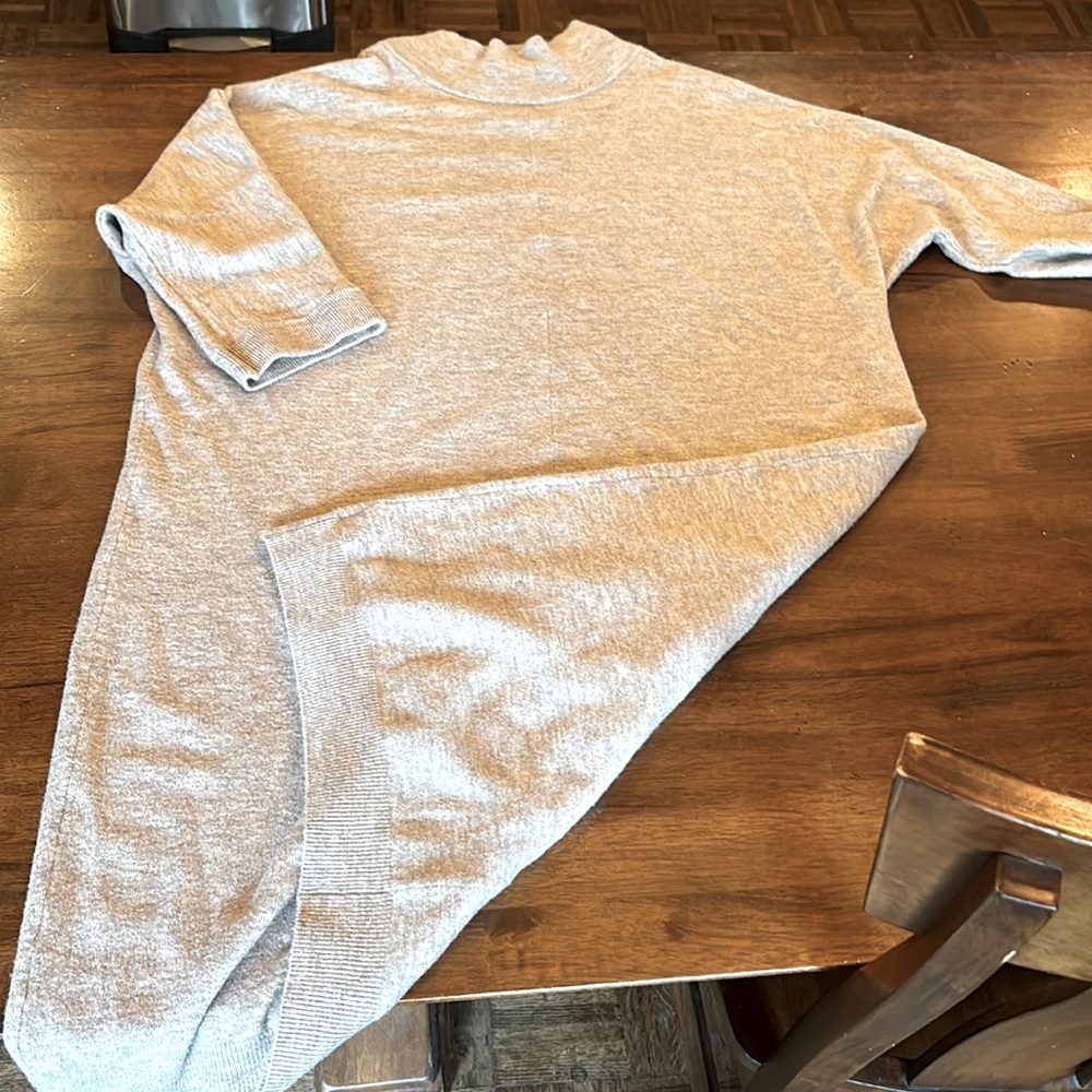 Anthropologie Saturday Sunday Cream Oversize Super Cozy Dress